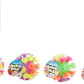 ROOST Saugnapf Ball 10cm 621677 4 assortiert