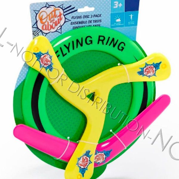 ROOST Frisbee Set 720554 3ass.