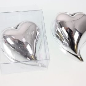 ROOST Fotohalter Herz 7x4cm 832 chrom