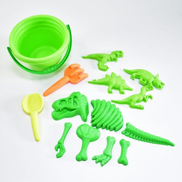 ROOST Sandformen-Set Dino 19x19x20cm 90535 8-Teilig