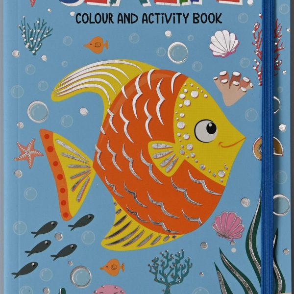 ROOST Activity-Buch Sea life B070 assortiert 21x14cm