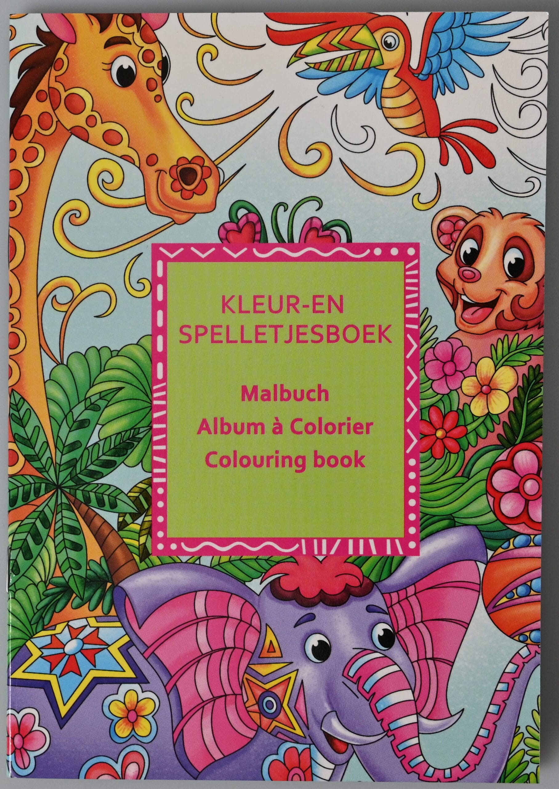 ROOST-B103S-8711851103100 ROOST Malbuch Mini B103S 6 mini Farbstiften 11,5x16,5cm – Hochwertig & günstig bei ShopDeca