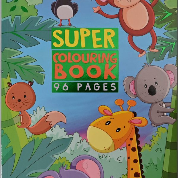 ROOST Super Malbuch Jungel B1040 assortiert 21x29,7cm