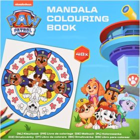 ROOST Mandala-Malblock B1985 Paw Patrol 18x18cm