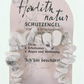 ROOST Armband Schutzengel G203 Howlith natur