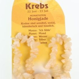 ROOST Armband Krebs G240 Honigjade