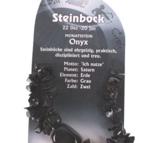 ROOST Armband Steinbock G246 Onyx