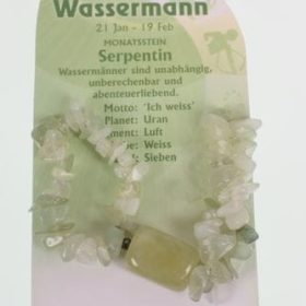 ROOST Armband Wassermann G247 Serpentin