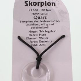 ROOST Halsband Skorpion G256 Quarz