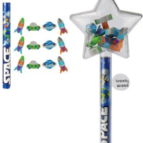ROOST Bleistift m. Radiergummi HSST-066 Weltall