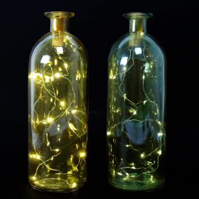 ROOST Flasche Deco LED OR6381 mit LED 9x26cm