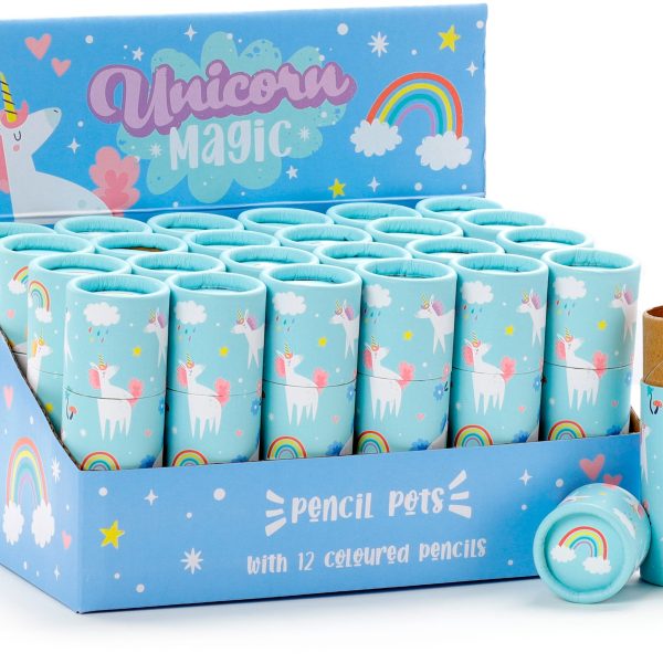 ROOST Farbstifte Einhorn PCASE54 12 Farben