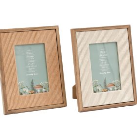 ROOST Fotorahmen 4x6 Zoll PH2503 Kord, assortiert