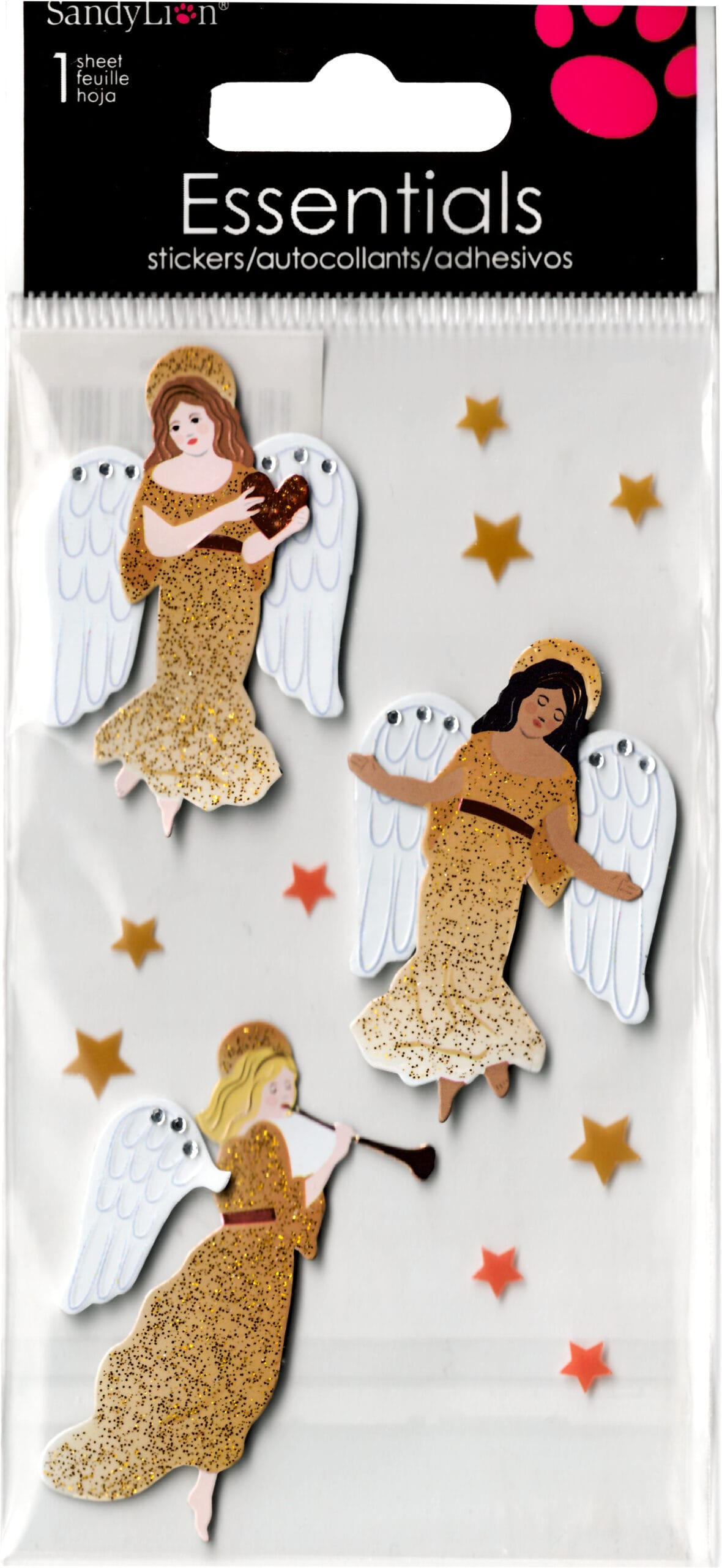 ROOST-SC0126-0042692106523 ROOST Sticker Angels SC0126 gold/weiss – Hochwertig & günstig bei ShopDeca