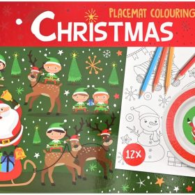 ROOST Malblock Tischset 30x42cm SC815 Weihnachten