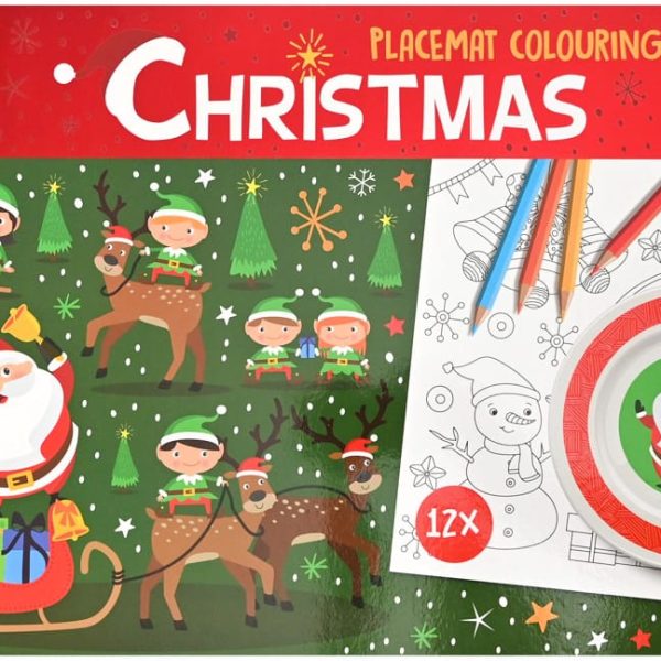 ROOST Malblock Tischset 30x42cm SC815 Weihnachten