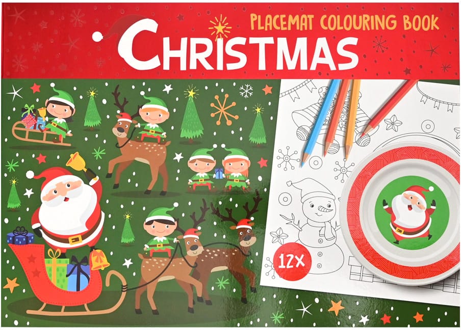 ROOST-SC815-8711851815003 ROOST Malblock Tischset 30x42cm SC815 Weihnachten – Hochwertig & günstig bei ShopDeca