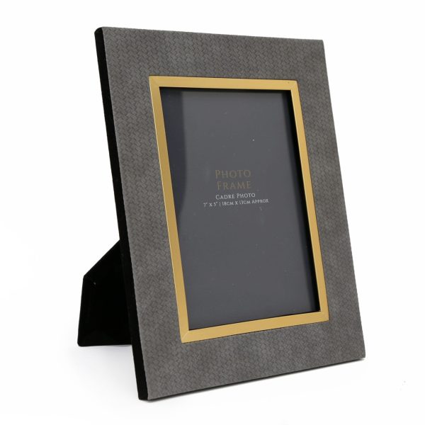 ROOST Fotorahmen SP0066 grau 5x7 Zoll