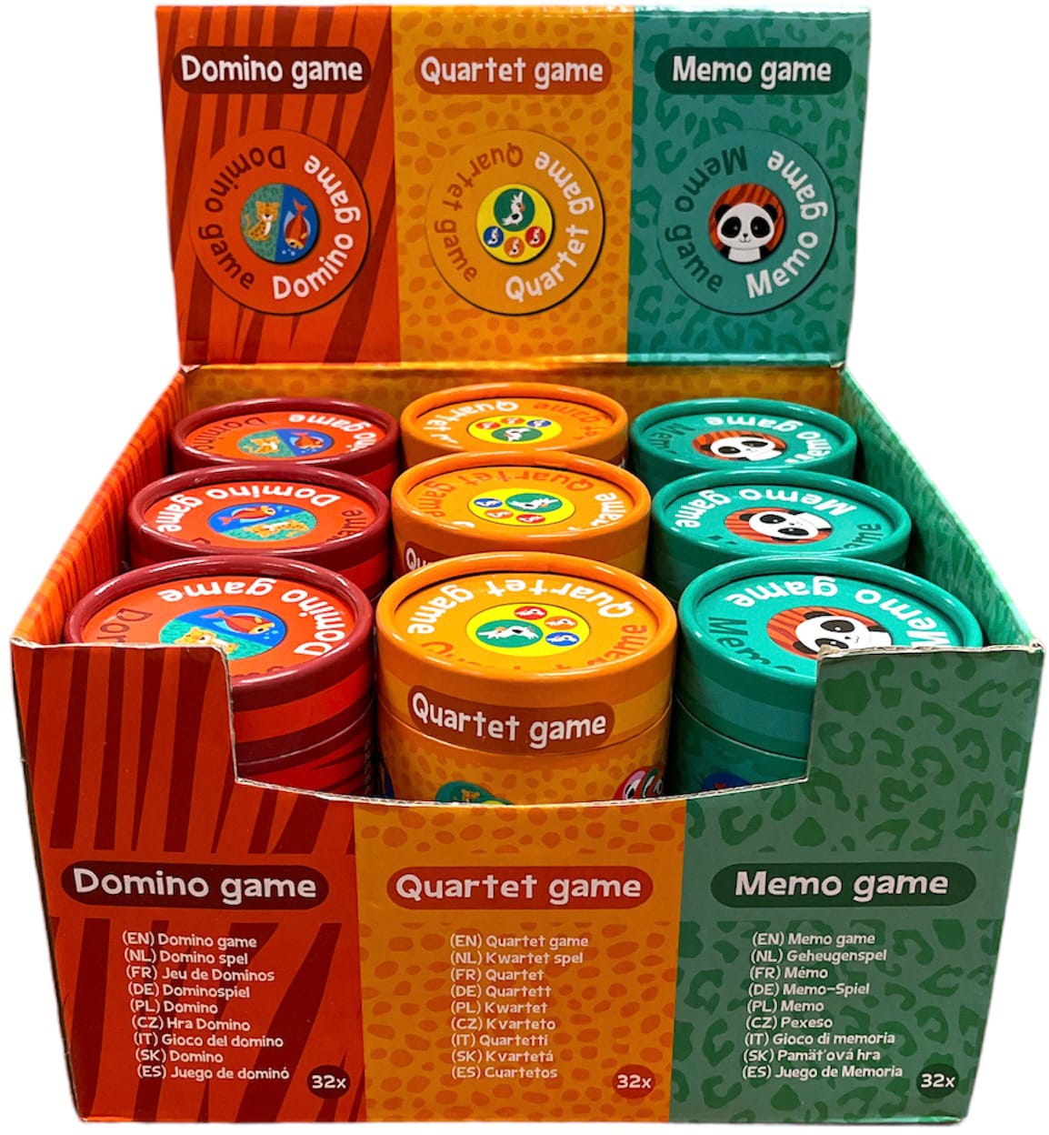 ROOST-SP981-8711851981012 ROOST Spiel in Schachtel SP981 Domino, Memor, Quartett – Hochwertig & günstig bei ShopDeca