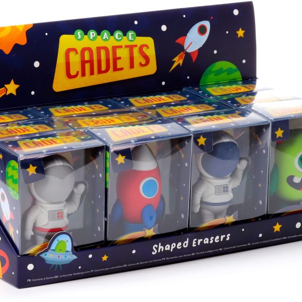 ROOST Radiergummi Weltraum STA344 4 assortiert