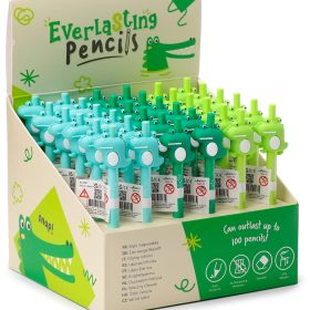 ROOST Bleistift Krokodil STA347 3 assortiert