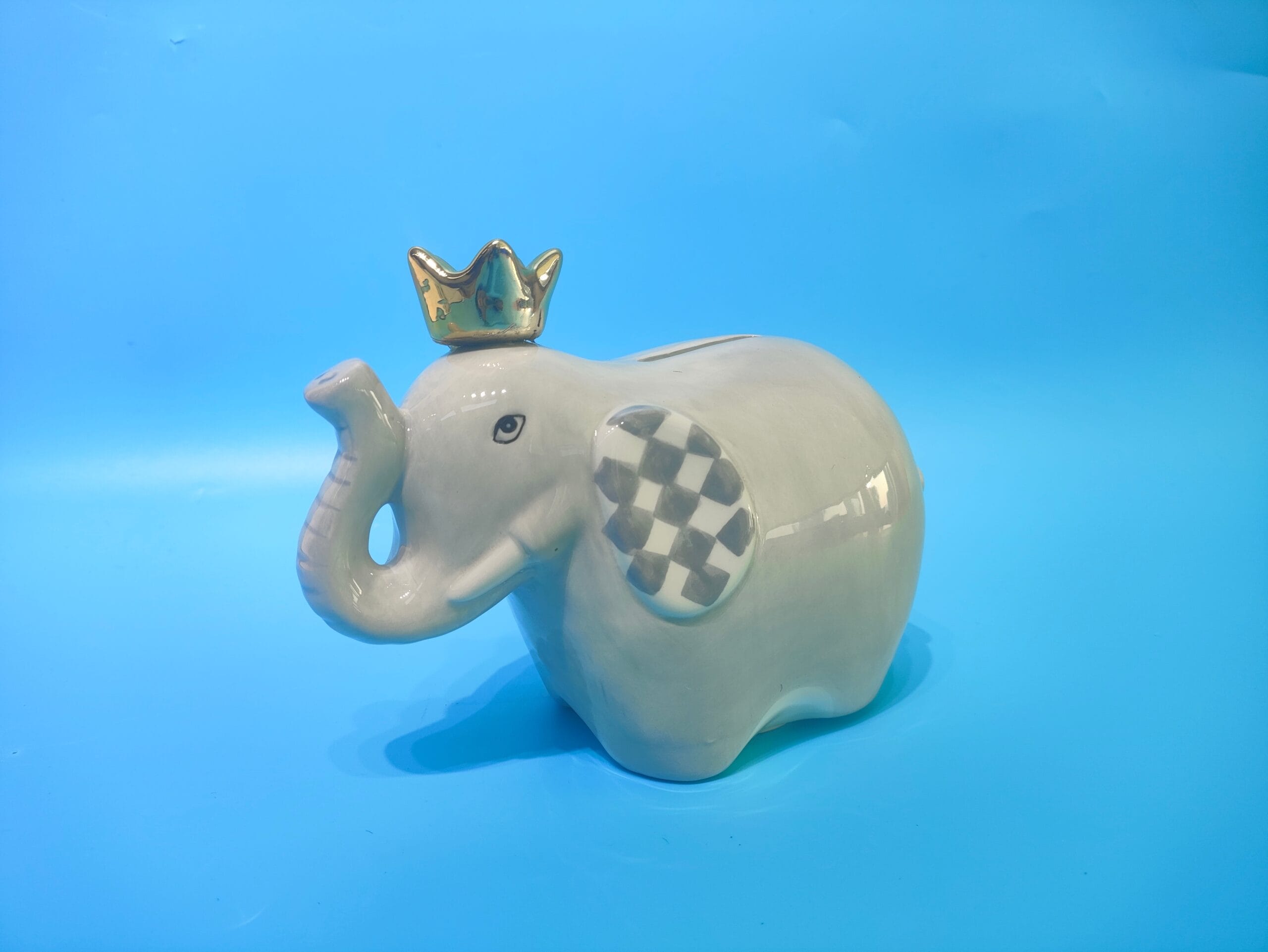 ROOST-TG22513-7613532080865 ROOST Sparkasse 17x9.5x11cm TG22513 Elefant mit Krone – Hochwertig & günstig bei ShopDeca