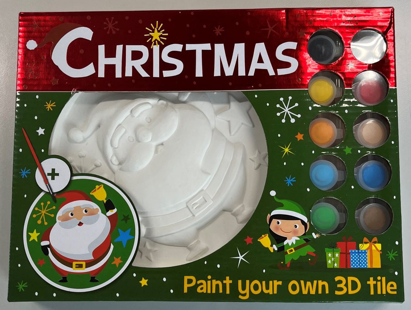 ROOST-TK346-8711851346002 ROOST Malen 3D Kacheln Weihnachten TK346 – Hochwertig & günstig bei ShopDeca