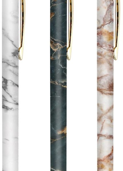 ROOST Kugelschreiber Marble Design TSKY-B2301 assortiert