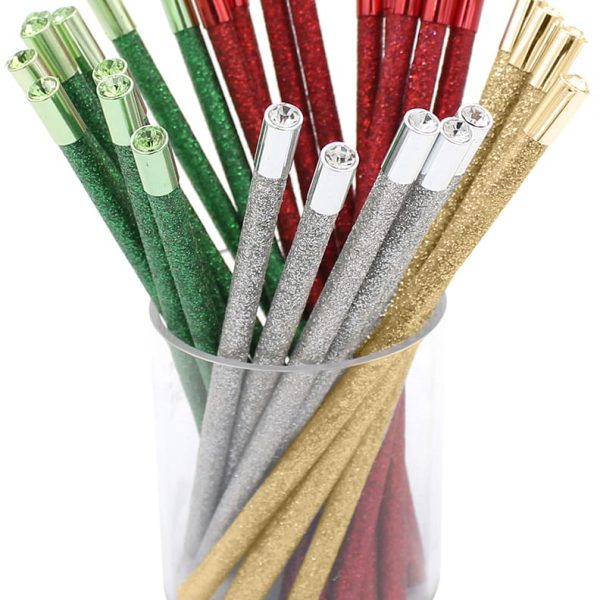 ROOST Bleistift Crystal Glitter TSKY-P03 farbig assortiert