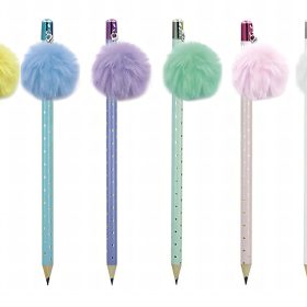 ROOST Bleistift Big Pompon Charm TSKY-P2317 assortiert