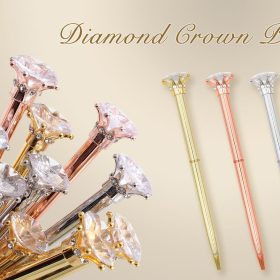 ROOST Kugelschreiber Big Diamond TSKY-P2322 assortiert