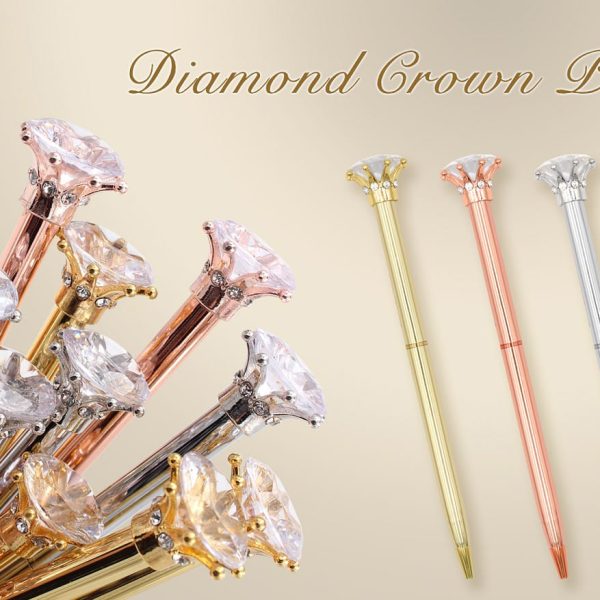 ROOST Kugelschreiber Big Diamond TSKY-P2322 assortiert