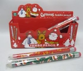 ROOST Xmas Jumbo Bleistift XM105 ass. Weihnachtsmotive