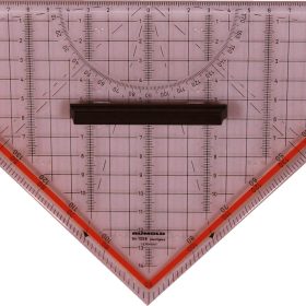 RUMOLD Zeichendreieck 30cm 1058 technisch farbig/transp.