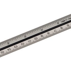 RUMOLD Dreikantmassstab 195/15 15cm 195/1/15 architect 1 Alu