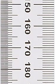 RUMOLD Stahllineal 30cm 323713 0-Punkt Aussenkante schwer