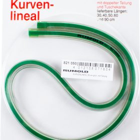 RUMOLD Flexibler Kurvenlineal 50cm 821050 mit Teilung