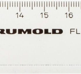 RUMOLD Schullineal 30cm FL42/30 transparent