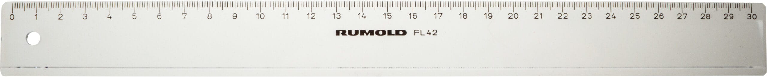 RUMOLD-FL42-30-4012108048002 RUMOLD Schullineal 30cm FL42/30 transparent – Hochwertig & günstig bei ShopDeca