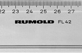 RUMOLD Schullineal 50cm FL42/50 transparent