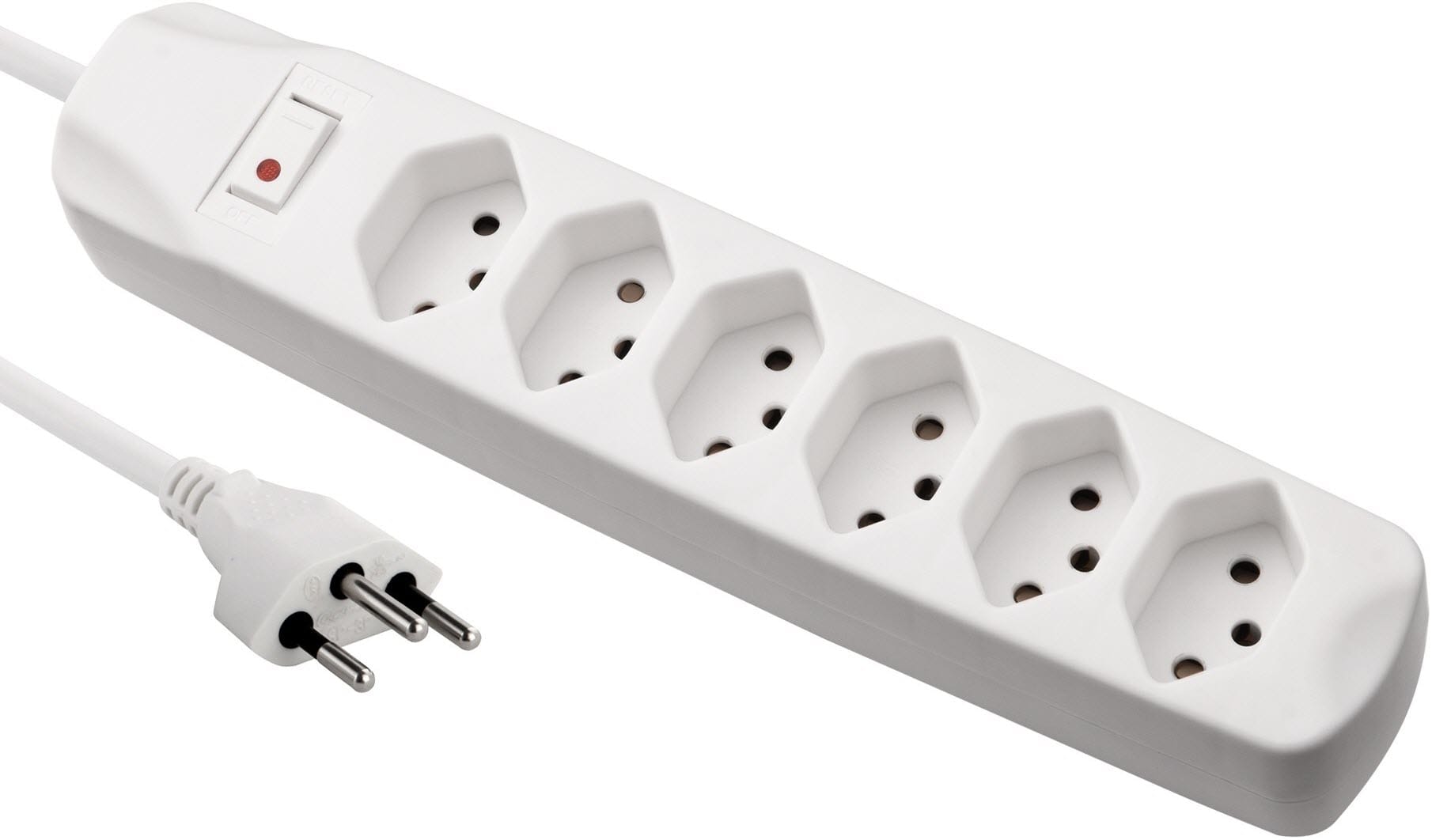 S-ELECTRO-85.110.6WS-7611453110616 S-ELECTRO Steckdosenleiste, 1.5m 85.110.6WS – Hochwertig & günstig bei ShopDeca