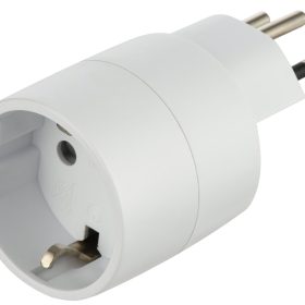 S-ELECTRO Reisestecker, weiss 85.701