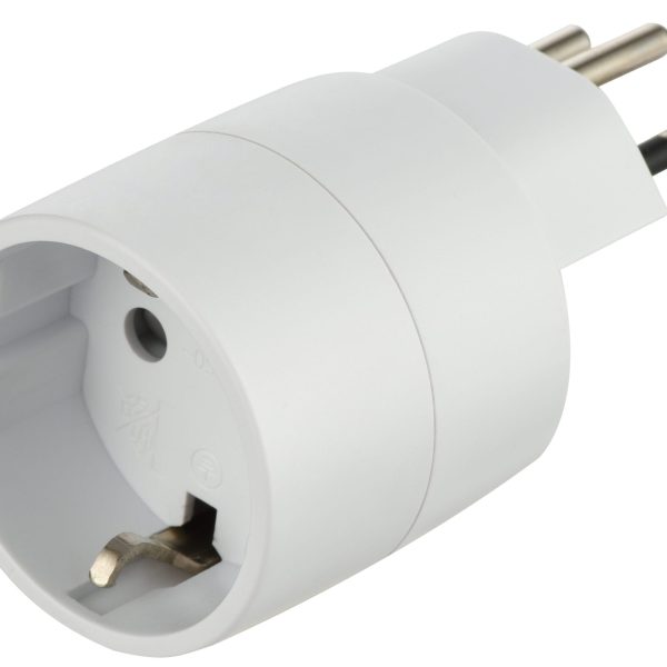 S-ELECTRO Reisestecker, weiss 85.701