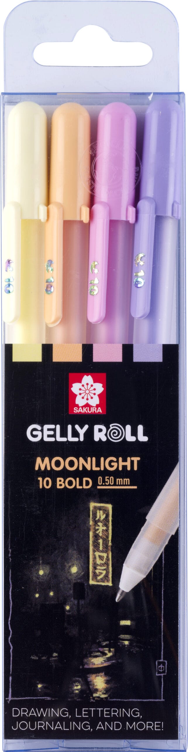 SAKURA-POXPGBMOO4A-8712079521844 SAKURA Gelly Roll 0.50mm POXPGBMOO4A Moonlight Past. Sunrise 4 Stk. – Hochwertig & günstig bei ShopDeca