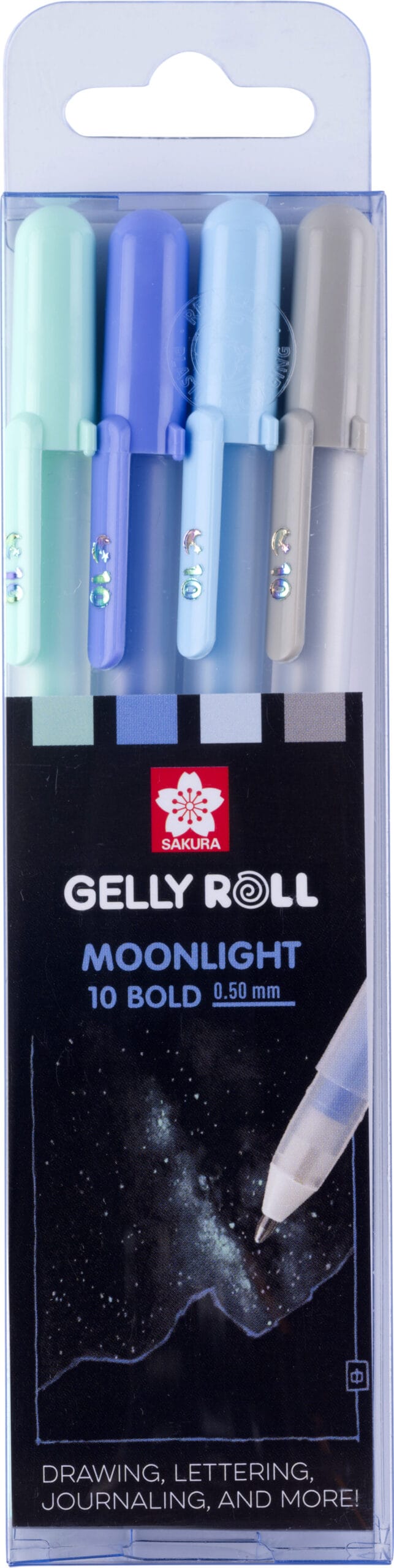 SAKURA-POXPGBMOO4B-8712079521851 SAKURA Gelly Roll 0.50mm POXPGBMOO4B Moonlight Pastel Aurora 4 Stk. – Hochwertig & günstig bei ShopDeca