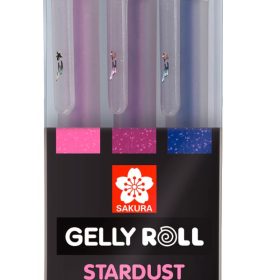 SAKURA Gelly Roll 0.5mm POXPGBSTA3A Startdust Glitter Sweets 3 St.
