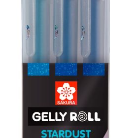 SAKURA Gelly Roll 0.5mm POXPGBSTA3C Startdust Glitter Ocean 3 St.