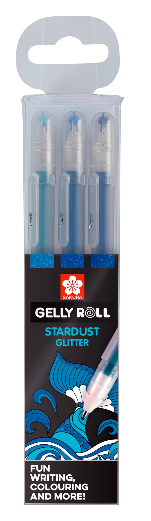 SAKURA-POXPGBSTA3C-8712079395773 SAKURA Gelly Roll 0.5mm POXPGBSTA3C Startdust Glitter Ocean 3 St. – Hochwertig & günstig bei ShopDeca