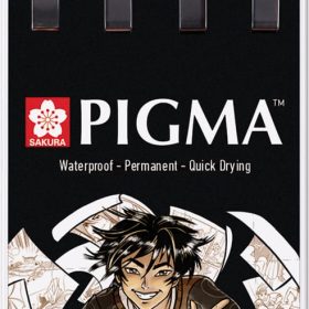 SAKURA Manga Pigma Set POXSDKMAN4 sepia, 2xMic/1xGraph/1xBrush