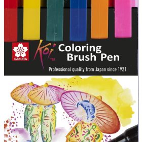 SAKURA Brush Pen Sakura XBR6B1 Set, 6 Farben